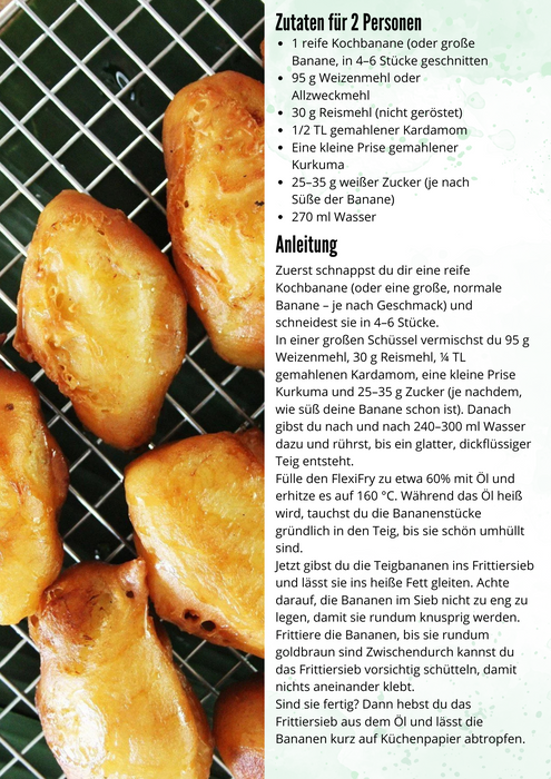 FlexiFry Digitales Rezeptbuch