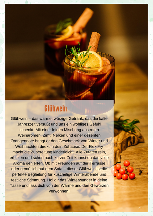 FlexiFry Digitales Rezeptbuch